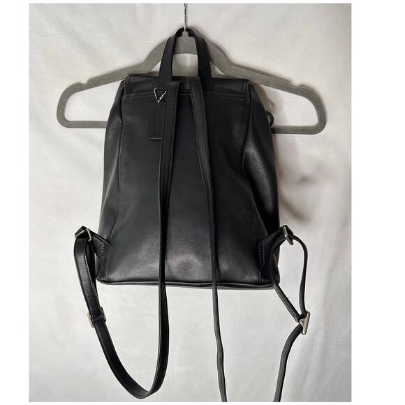 VTG Coach Legacy West Hampton Leather Backpack 9827 Black Purse Daypack Bag - Picture 2 of 12